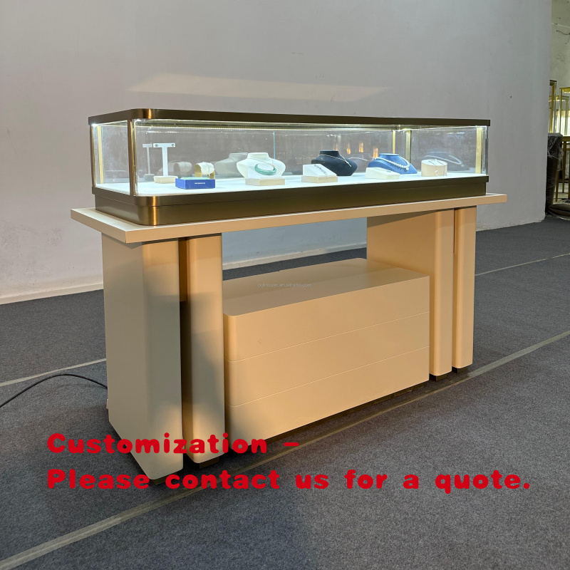 Jewelry And Watches Stores - Meja pajangan jam tangan perhiasan stainless