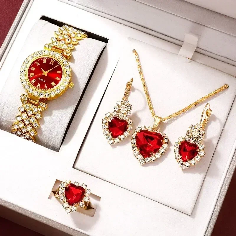 Jewelry Watches For Ladies - Jam Tangan Mewah Emas Wanita Cincin