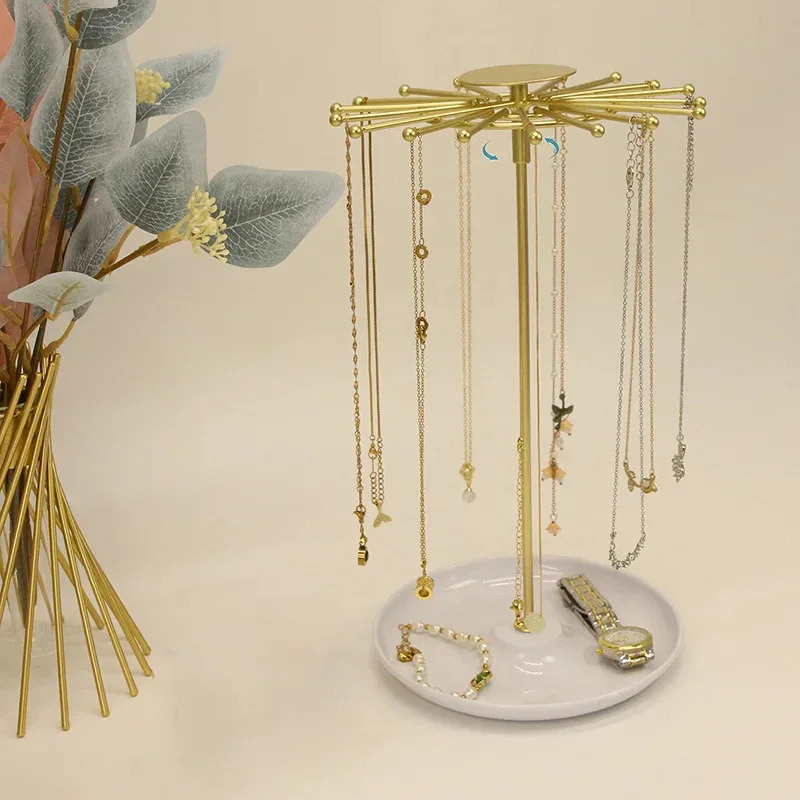 Jewelry Watches Brands - Organizer Perhiasan Meja Putar Lepas Pasang