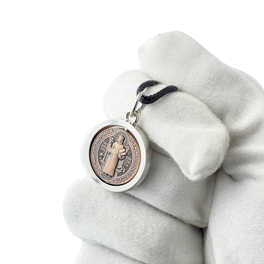 Necklace Pendant - Kalung Medali Santo Benediktus Baru, Liontin