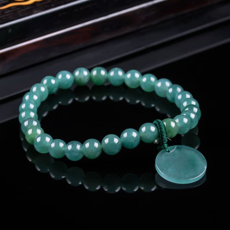 Luxury Gifts Jewelry & Watches Namfleg Mostar - Gelang Rajutan Tangan Manik-manik Giok Biru