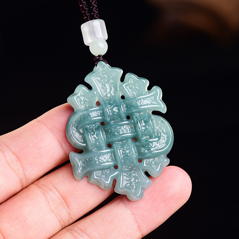 Necklace Pendant - Kalung Liontin Batu Giok Burma Alami