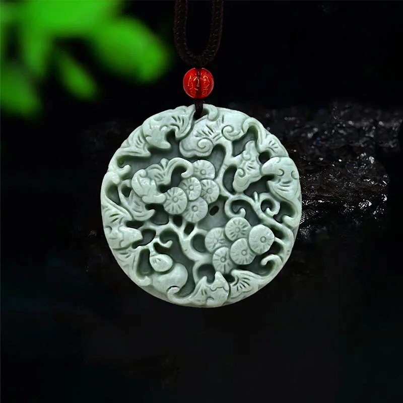Luxury Gifts Jewelry & Watches Namfleg Mostar - Jade Bat Liontin Kalung Pria Batu