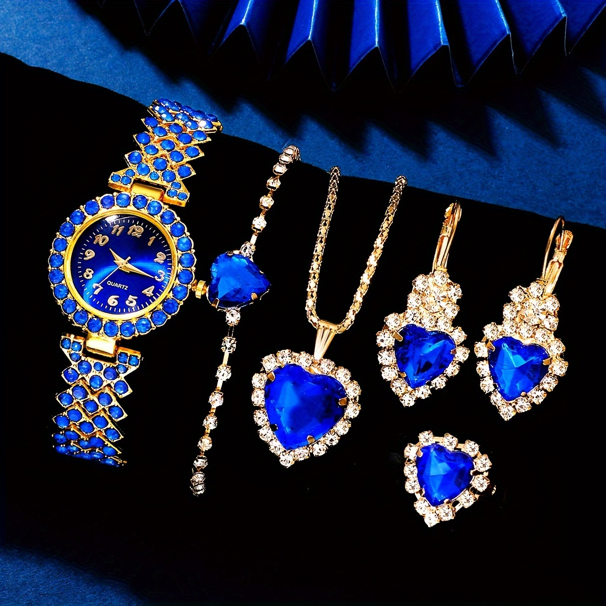 Jewelry Watches For Ladies - Set Perhiasan dan Jam Tangan Fashion