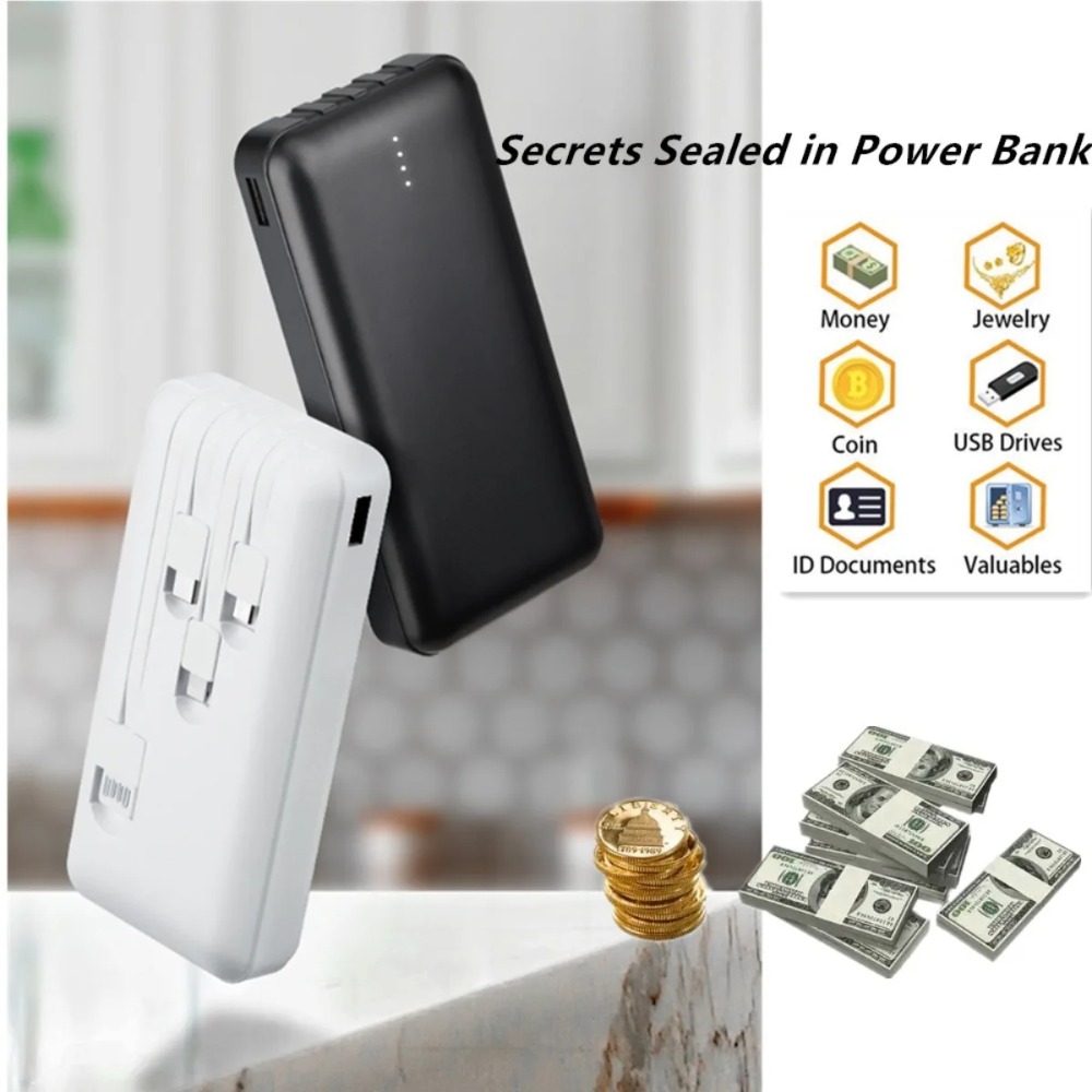 Jewelry And Watches Stores - Kotak Penyimpanan Berbentuk Power Bank Portabel