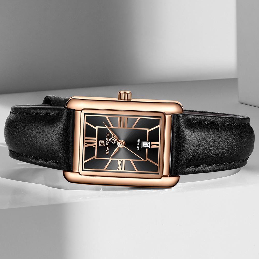 NAVIFORCE Jam Tangan Kuarsa Pe - Jewelry Watches For Ladies ulasan dan harga