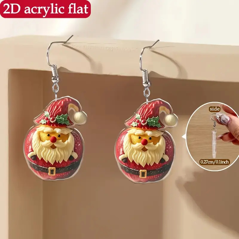Anting Gantung Akrilik Santa K - Eve Jewelry & Watches Distribuidor Oficial Rolex ulasan dan harga