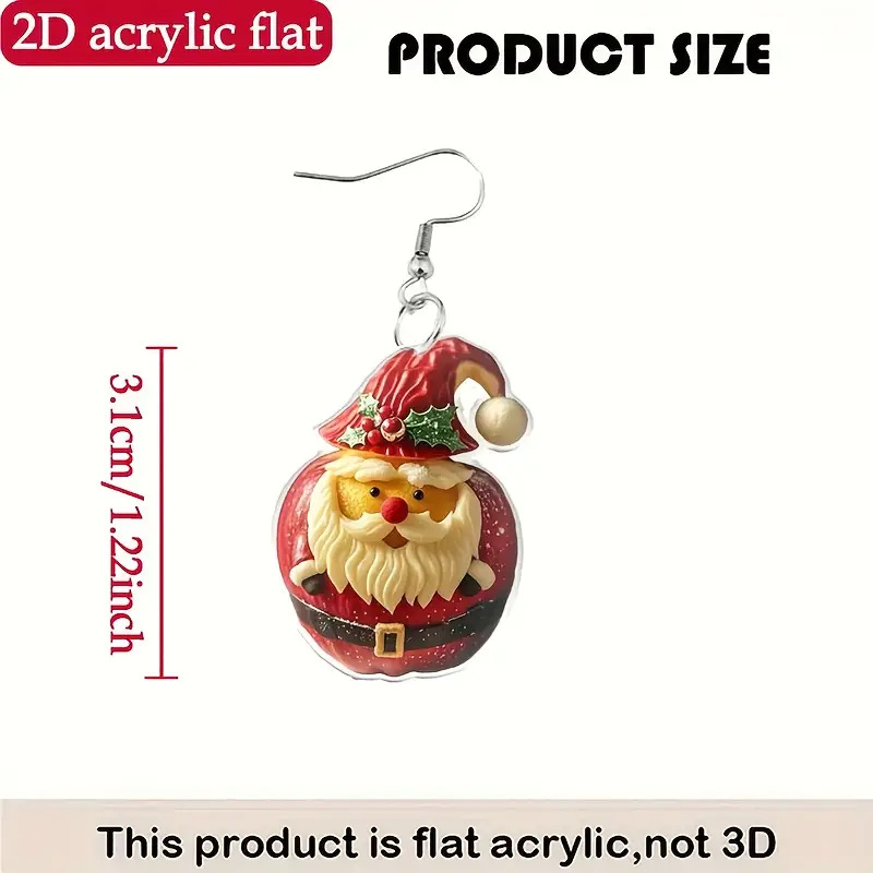 Anting Gantung Akrilik Santa K - Eve Jewelry & Watches Distribuidor Oficial Rolex ulasan dan harga