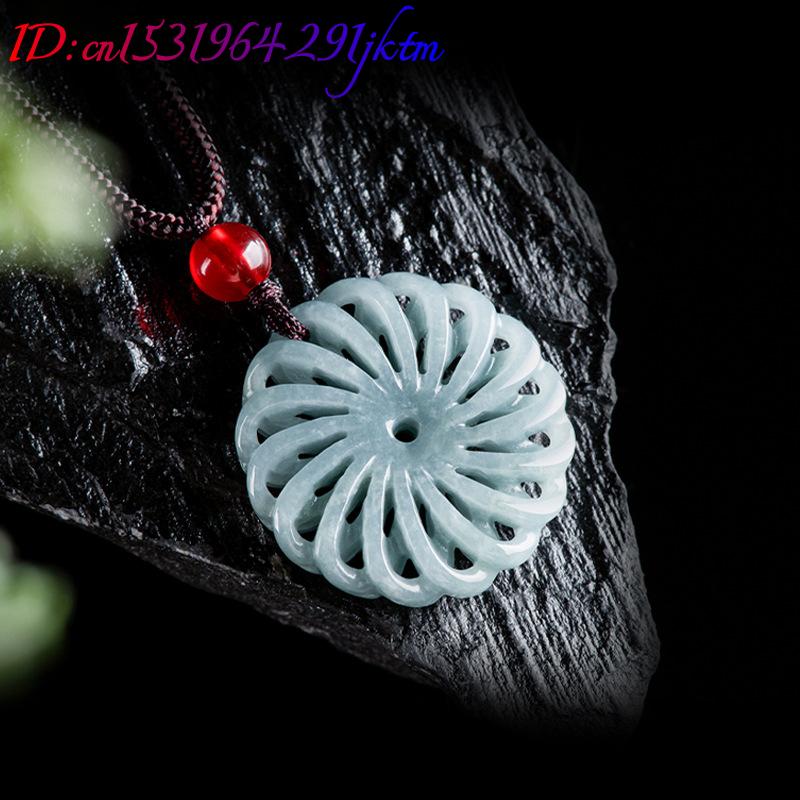 Kalung Liontin Bunga Giok Burm - Necklace Pendant ulasan dan harga
