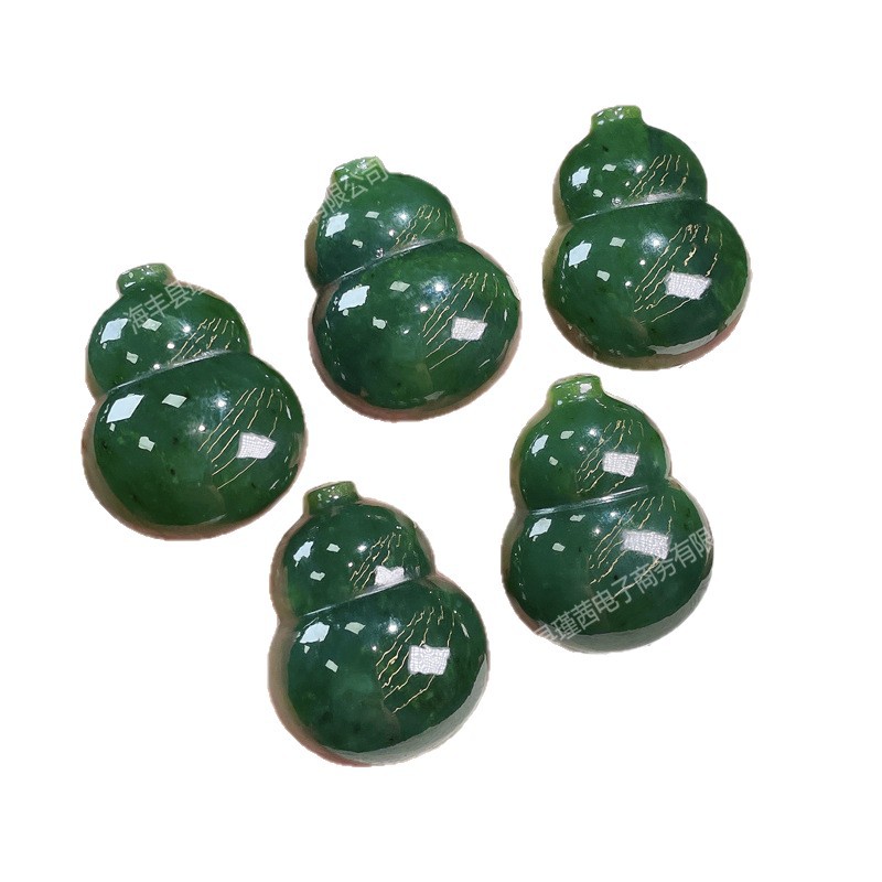 Kalung Liontin Labu Giok Hetia - Necklace Pendant ulasan dan harga