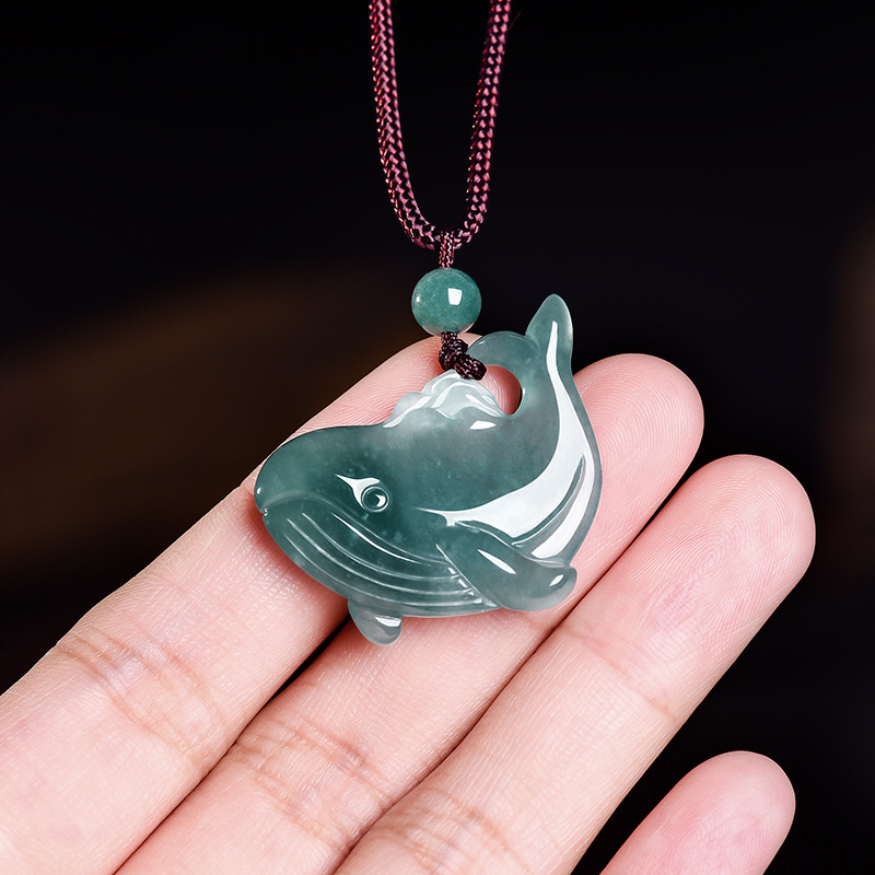 Kalung Liontin Paus dari Batu  - Necklace Pendant ulasan dan harga