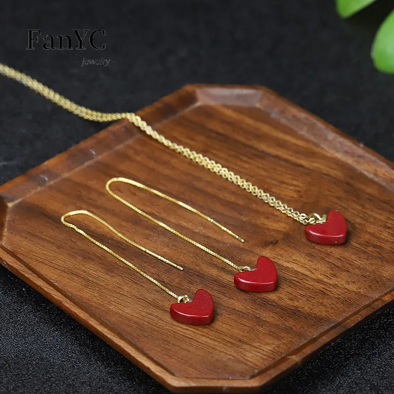 Kalung Anting hati cinta Cinna - Luxury Gifts Jewelry & Watches Namfleg Mostar ulasan dan harga