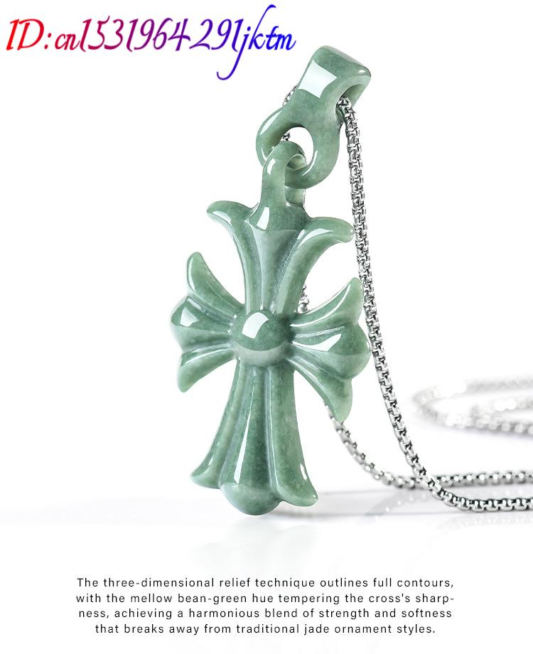 Kalung Liontin Salib Batu Giok - Luxury Gifts Jewelry & Watches Namfleg Mostar ulasan dan harga