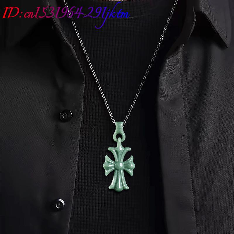 Kalung Liontin Salib Batu Giok - Luxury Gifts Jewelry & Watches Namfleg Mostar ulasan dan harga