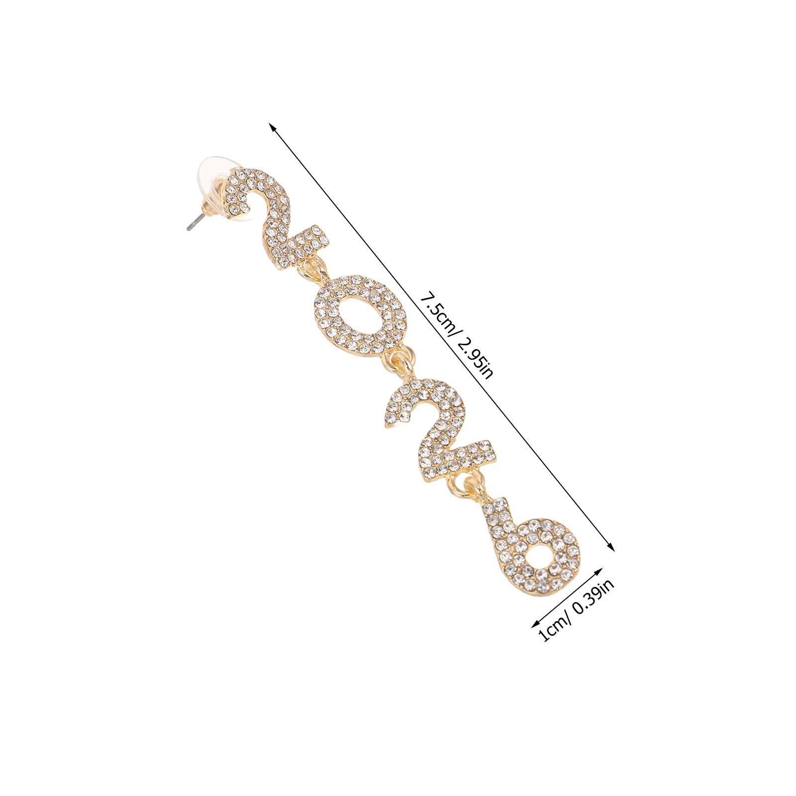 1 Pasang Anting Gantung Tahun  - Eve Jewelry & Watches Distribuidor Oficial Rolex ulasan dan harga