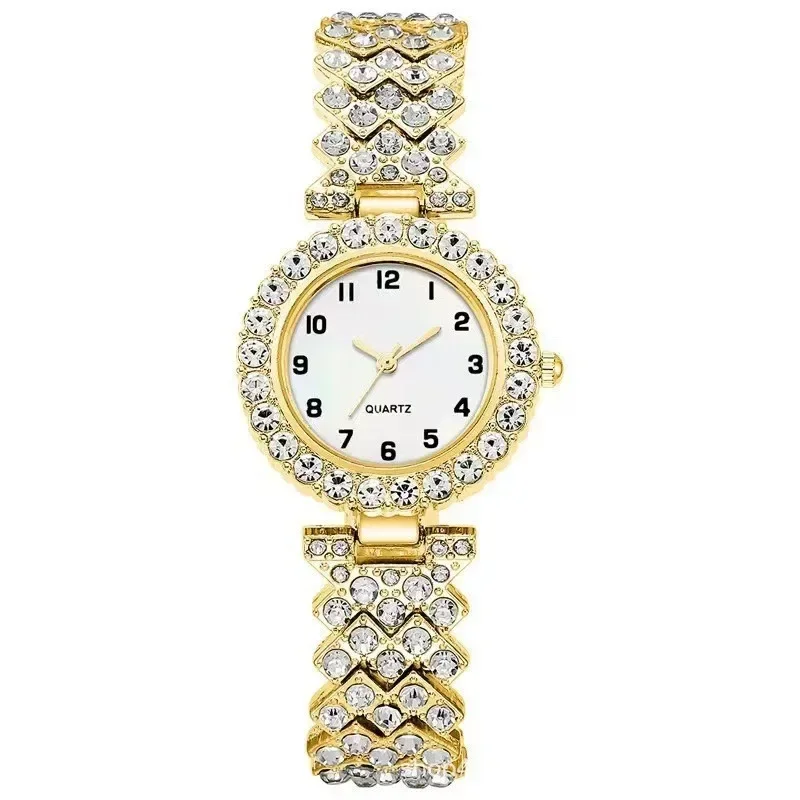 1pcs/2pcs Set Jam Tangan Wanit - Jewelry Watches For Ladies ulasan dan harga