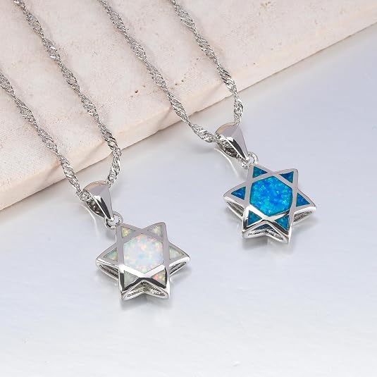 Kalung Liontin Opal Bintang Da - Necklace Pendant ulasan dan harga