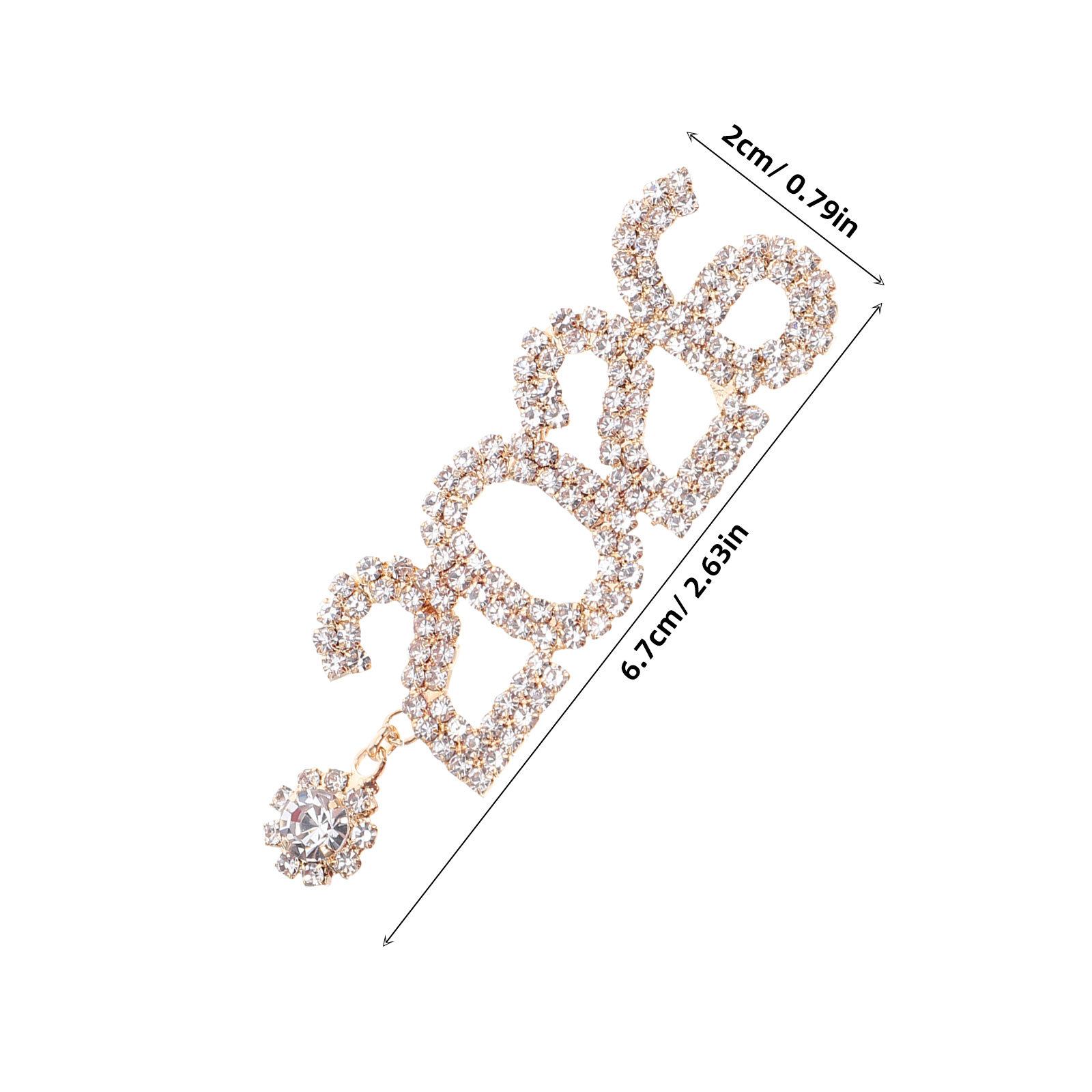 Anting-anting gantung bertabur - Eve Jewelry & Watches Distribuidor Oficial Rolex ulasan dan harga