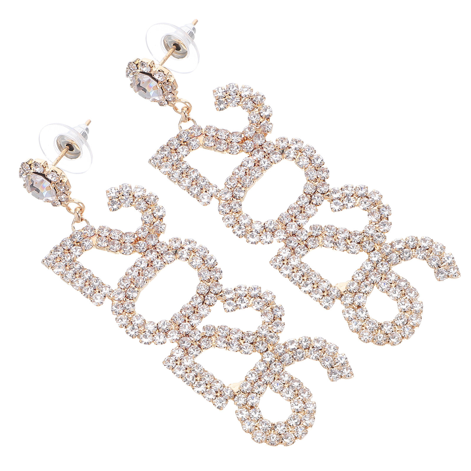 Anting-anting gantung bertabur - Eve Jewelry & Watches Distribuidor Oficial Rolex ulasan dan harga