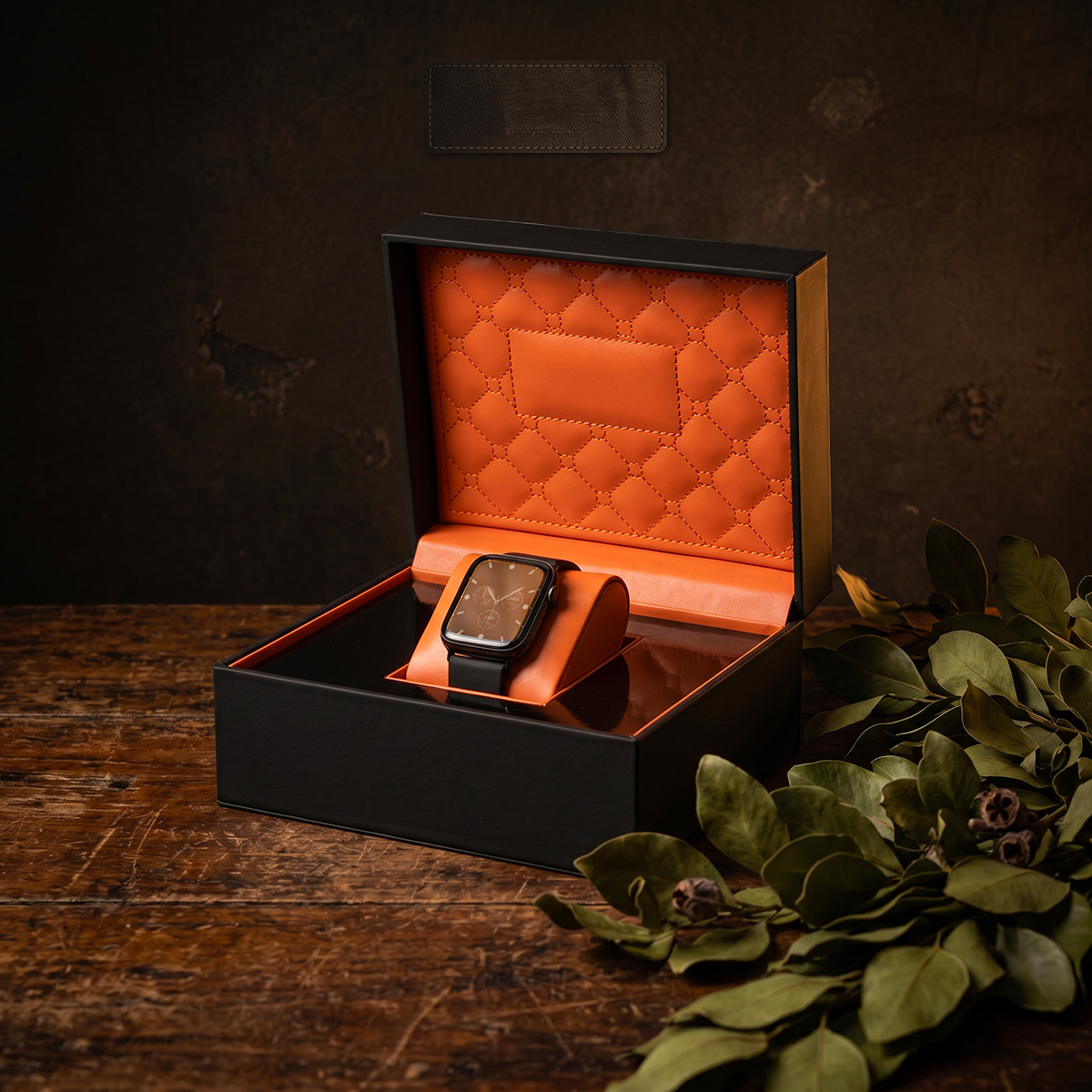 Kotak Jam Tangan Kulit PU Poto - Jewelry And Watches Exhibition ulasan dan harga