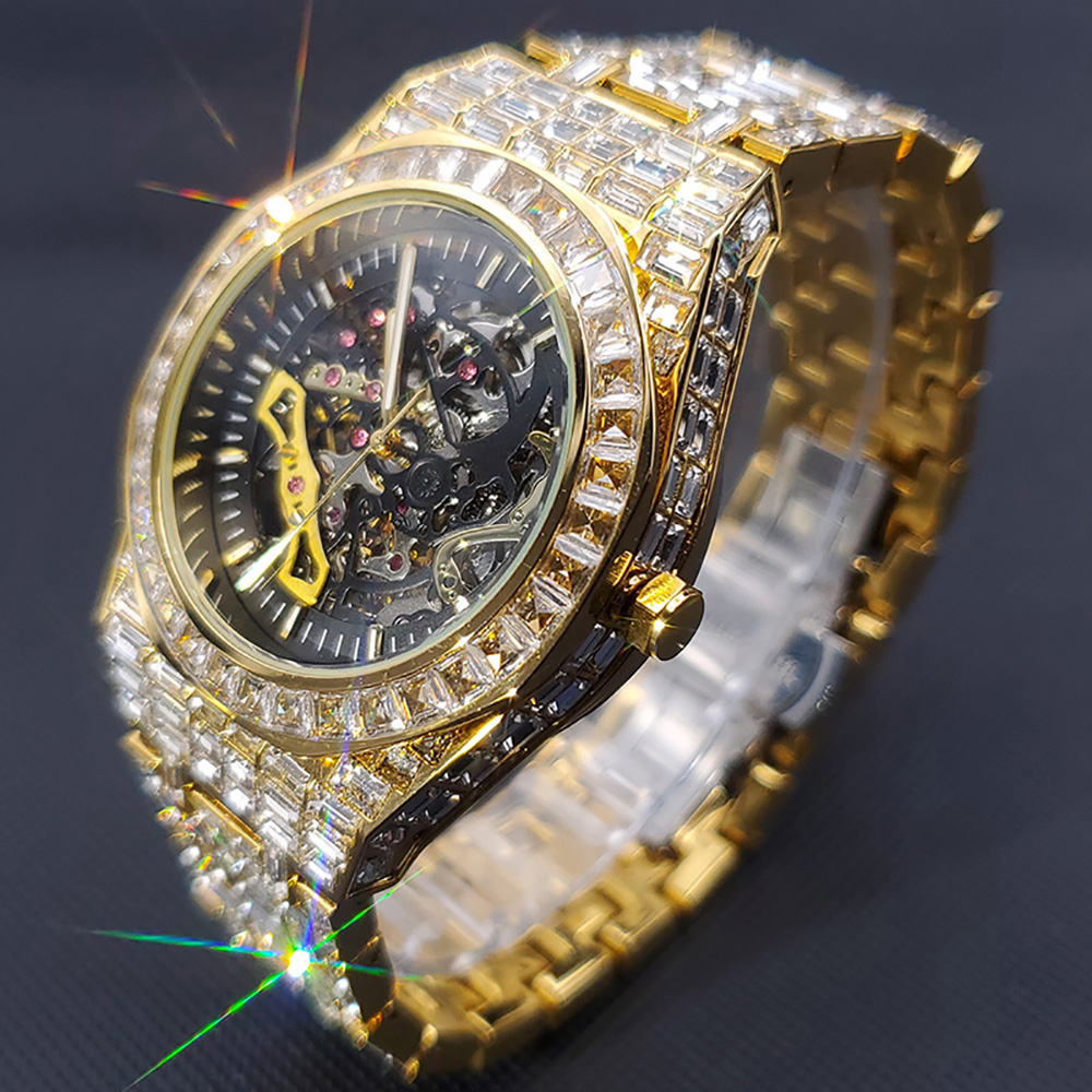Jam tangan pria mekanis MISSFO - Jewelry Watches Brands ulasan dan harga