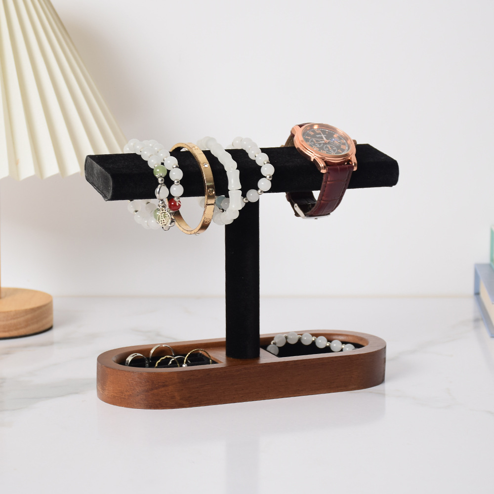 Rak Perhiasan Kayu Solid - Pen - Jewelry And Watches Stores ulasan dan harga